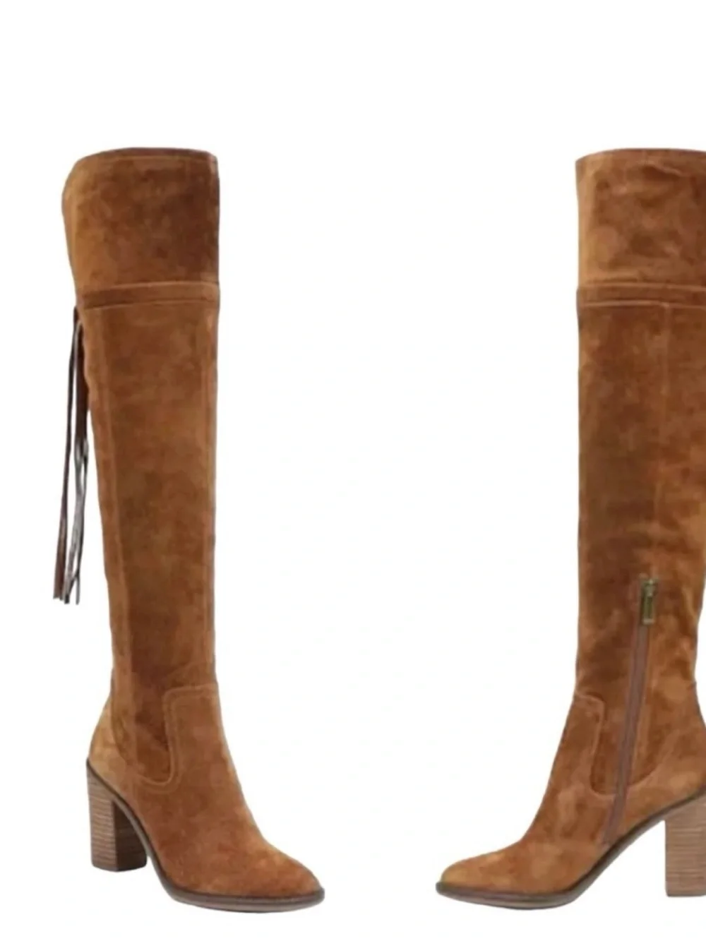 Franco Sarto Elnora Tall Suede Heeled Boots